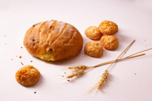 Fotografía de un tarro de levadura con un aroma deliciosamente cálido y a pan recién horneado.